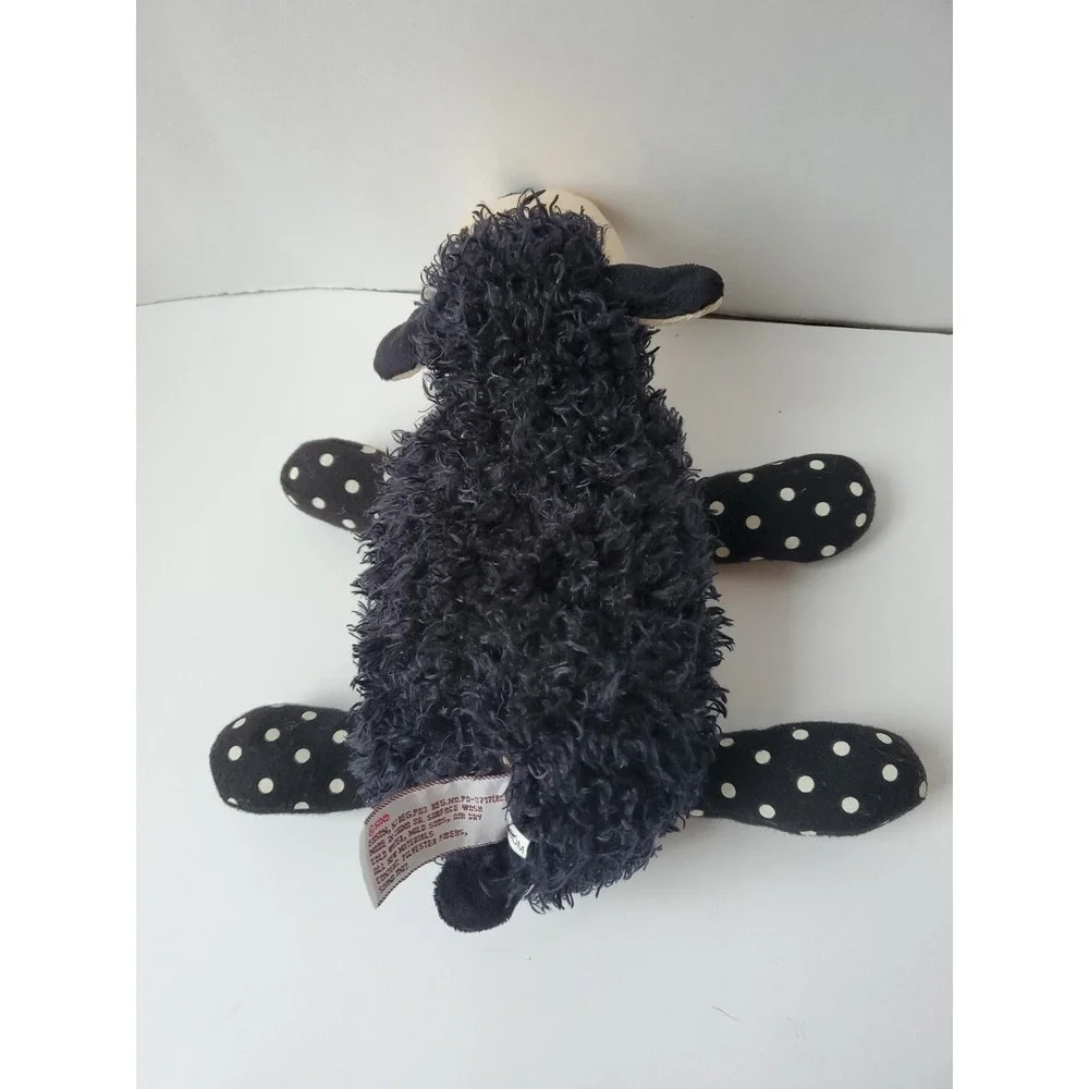 Gund Plush Black Sheep Polka Dot‎ Legs Cream Face Ears #46967  9